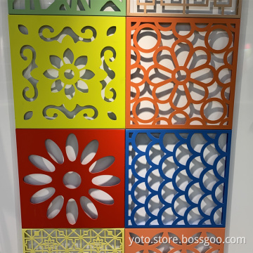 Different Designs Bended ​Aluminum Perforated Sheet